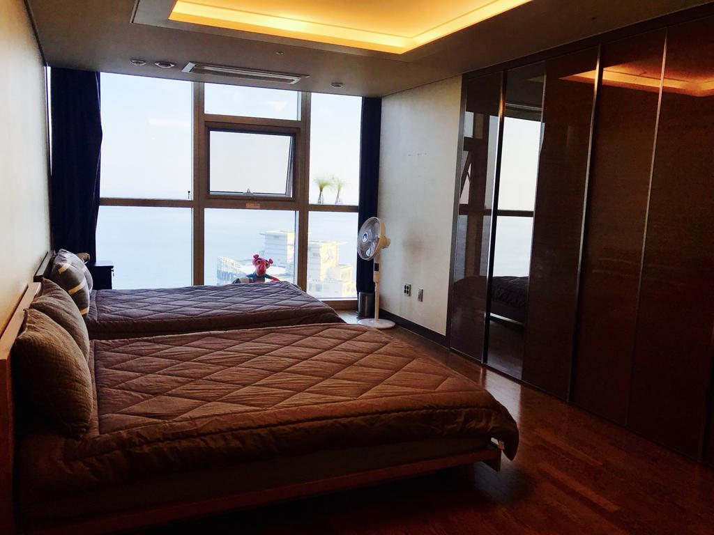 Haeundae Ocean Bridge Penthouse Apartment Busan Exterior photo